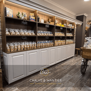 creation point de vente architecture commerciale biscuiterie puger a sete