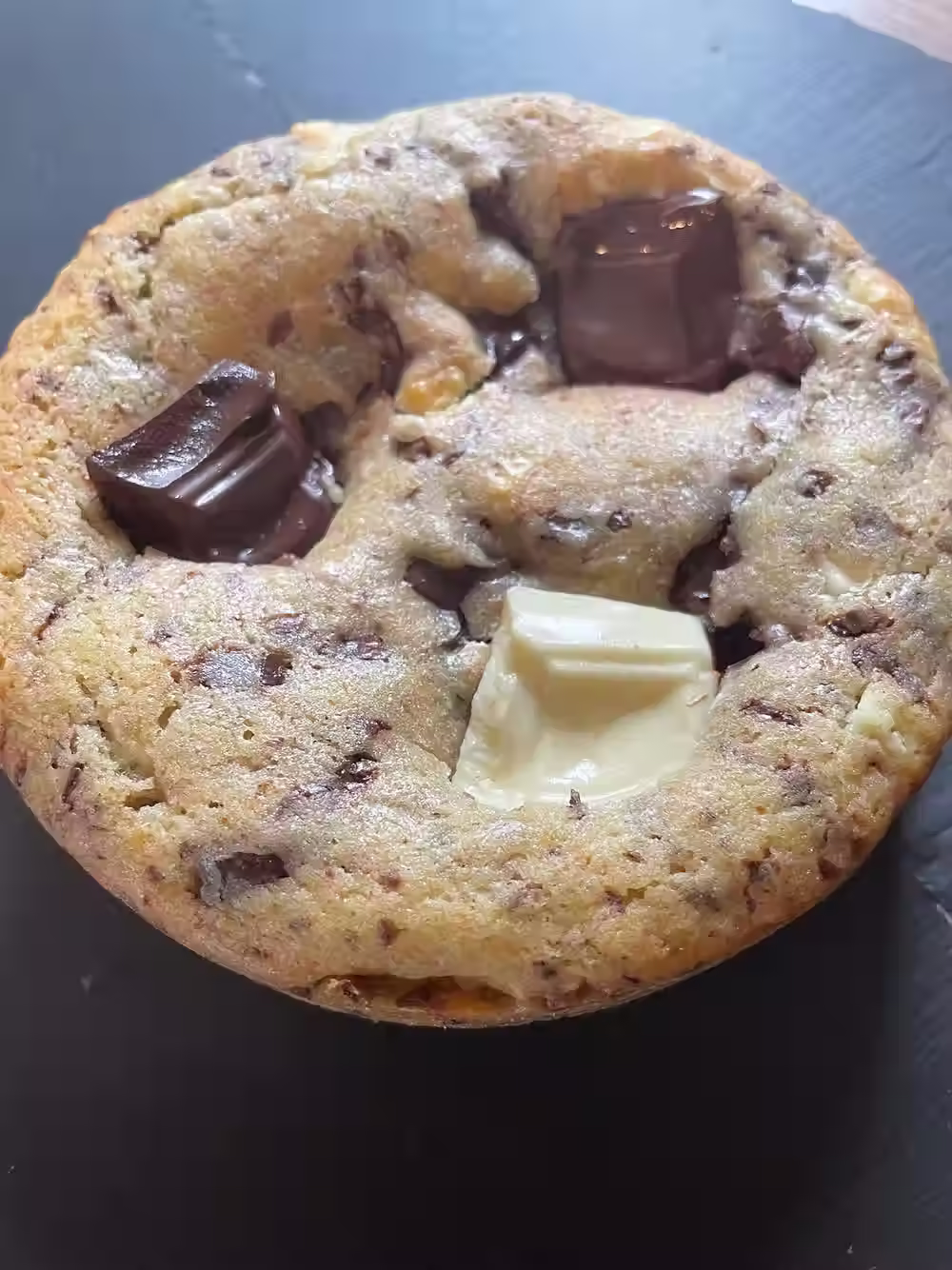 Le Cookie 3 Chocolats(Choco blanc,Lait et Noir)