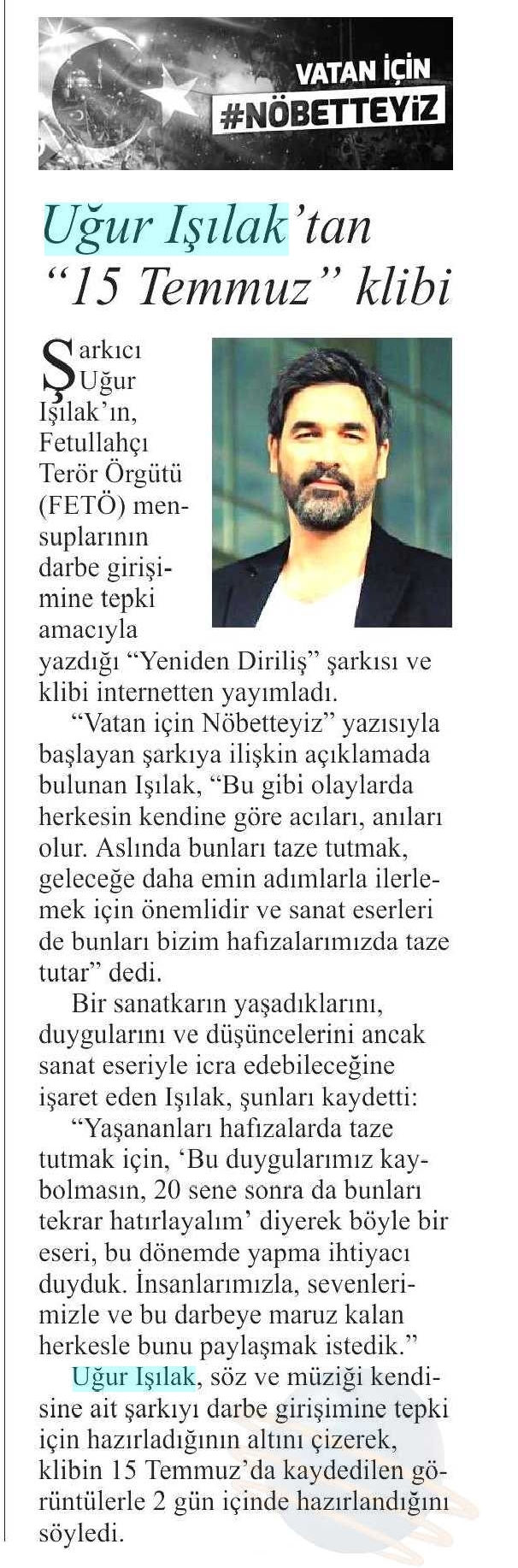 Diriliş_Postası-UĞUR_IŞILAK__TAN__15_TEMMUZ__KLİBİ-20.07.2016