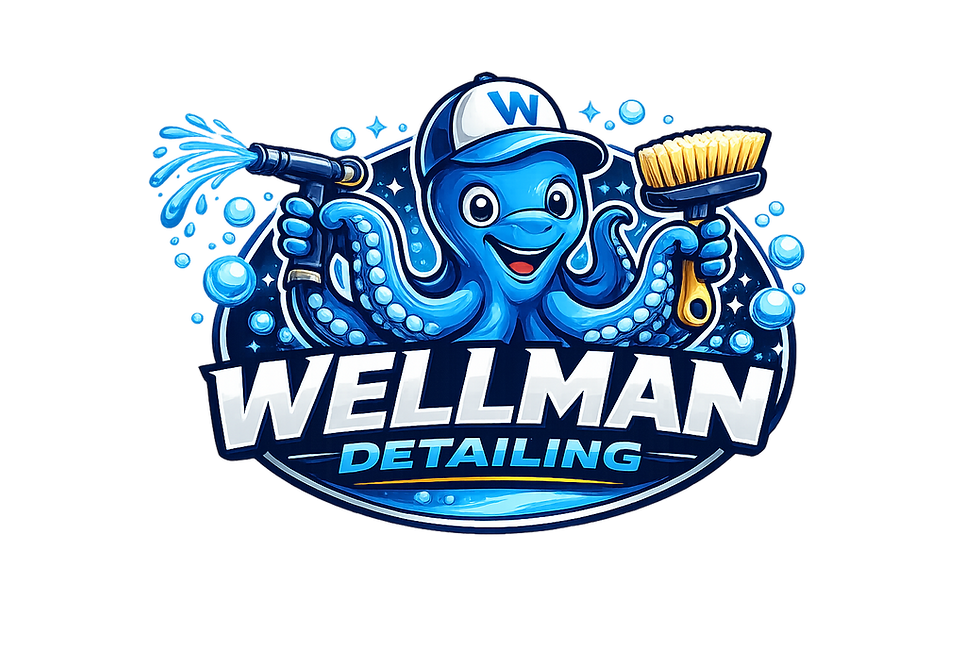 Wellman detailing logo