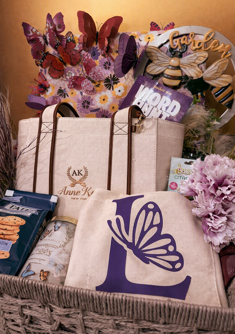 Custom gift basket created by Lola Kay Creative Solutions in Richmond, Virginia