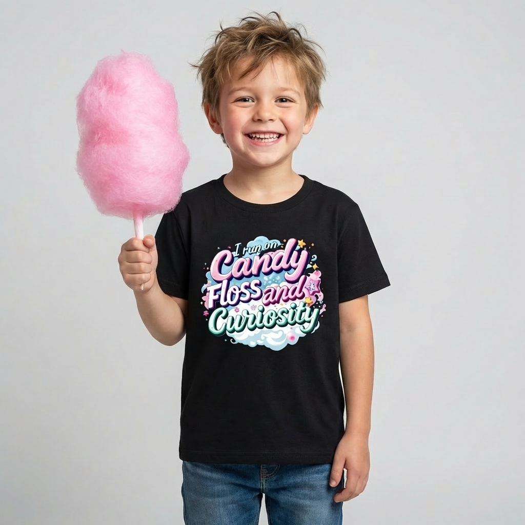 cotton candy childs t shirt