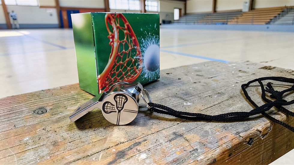Thumbnail: Personalised Lacrosse Sports Whistle