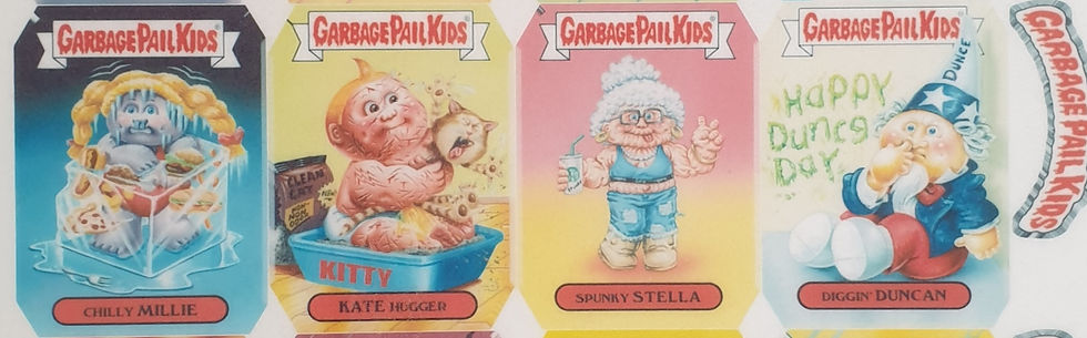 Thumbnail: garbage pail kids 80s
