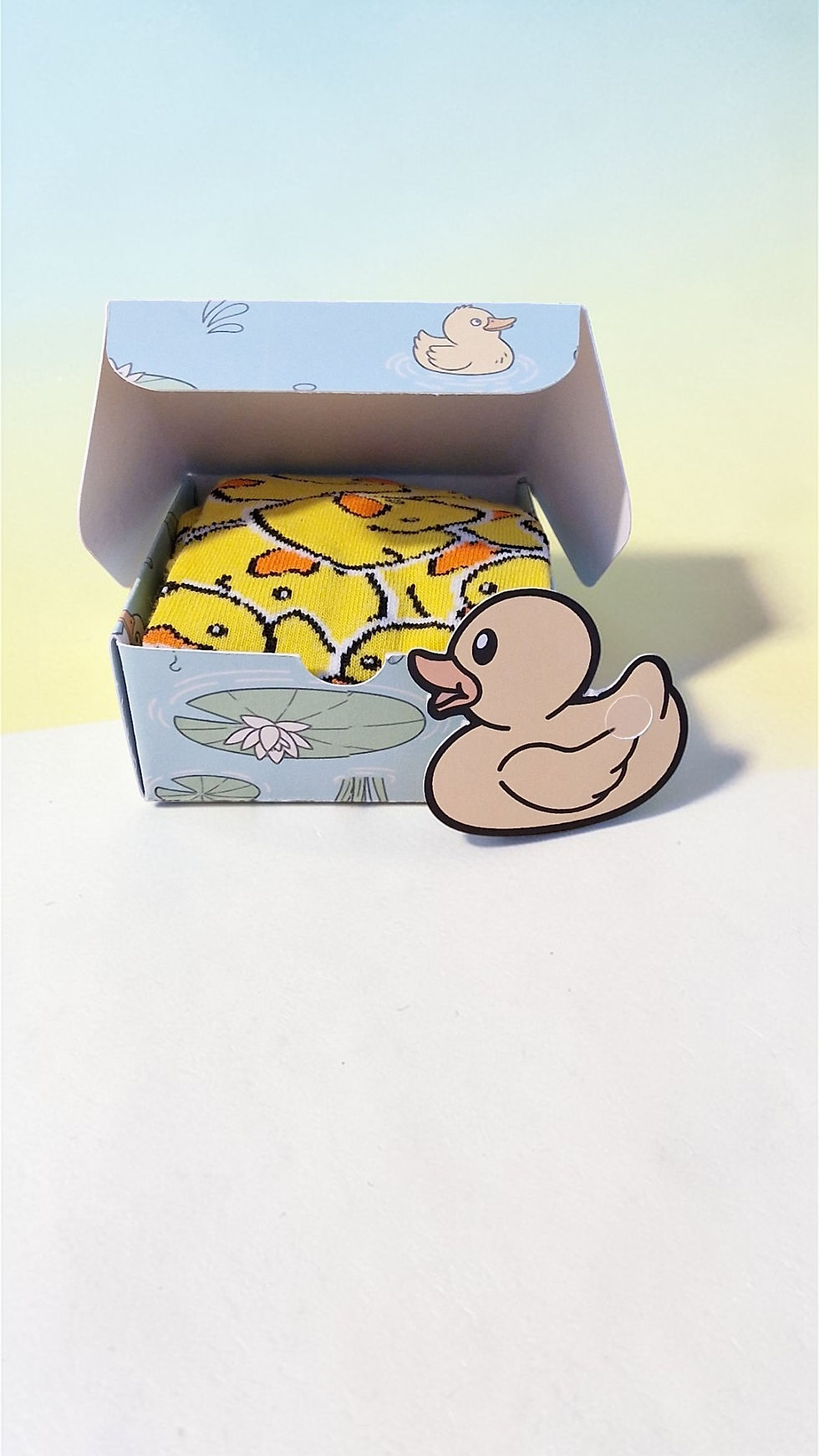 Thumbnail: Duck Socks Gift Set with Cute Gift Box (UK 6.5–11)