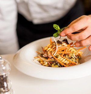 Chef Garnishing