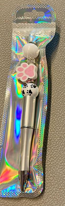 Thumbnail: Paw Print Beaded Pen
