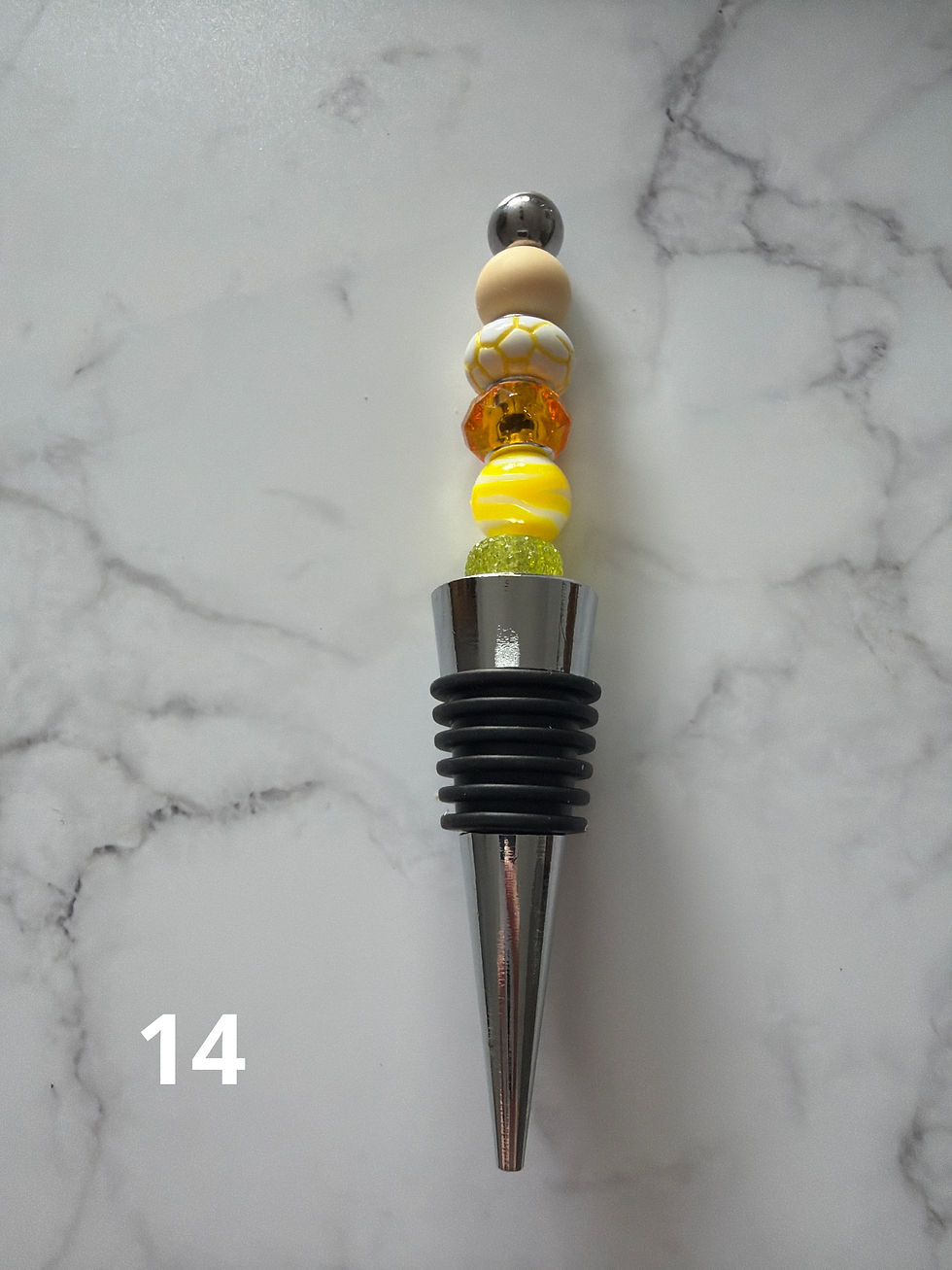 Thumbnail: Beaded Wine Stopper