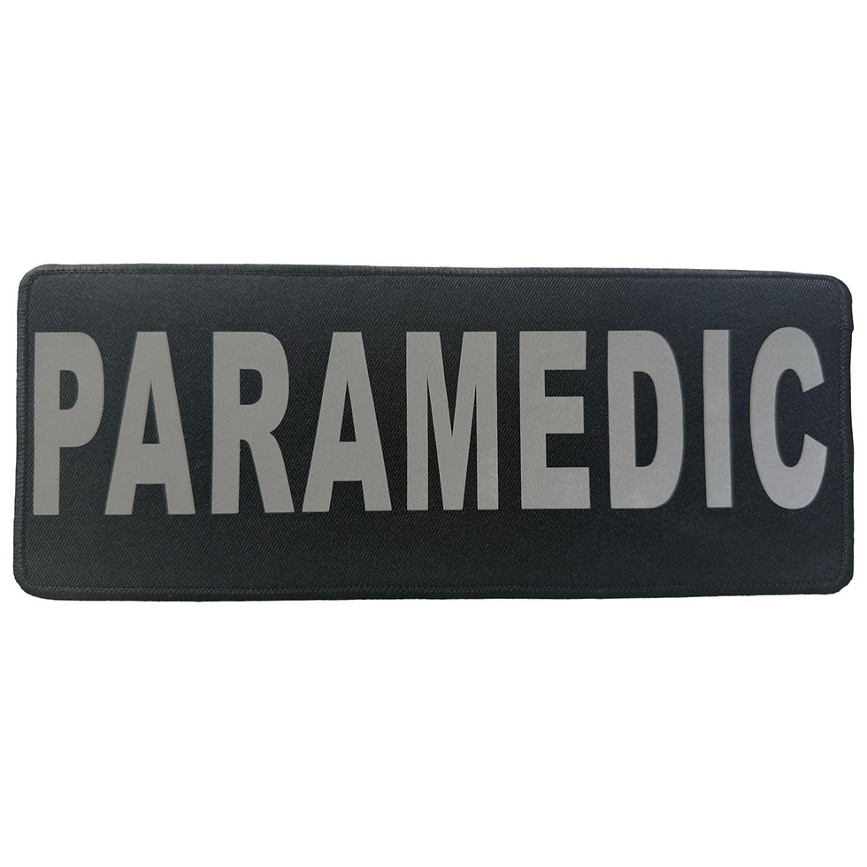 Thumbnail: Reflective Job Role Badge Large - 10" x 4"