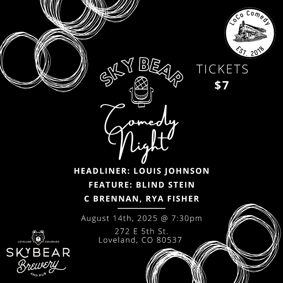 Sky Bear Comedy Night with LoCo Comedy