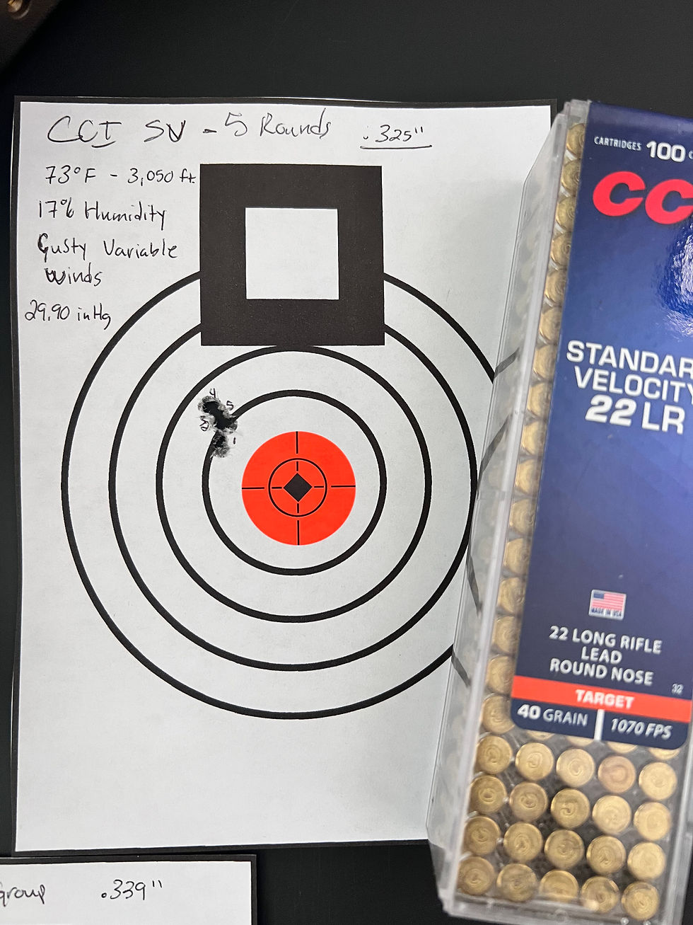 Thumbnail: Tikka T1x 20" .22 LR Precision Trainer/Match Rifle