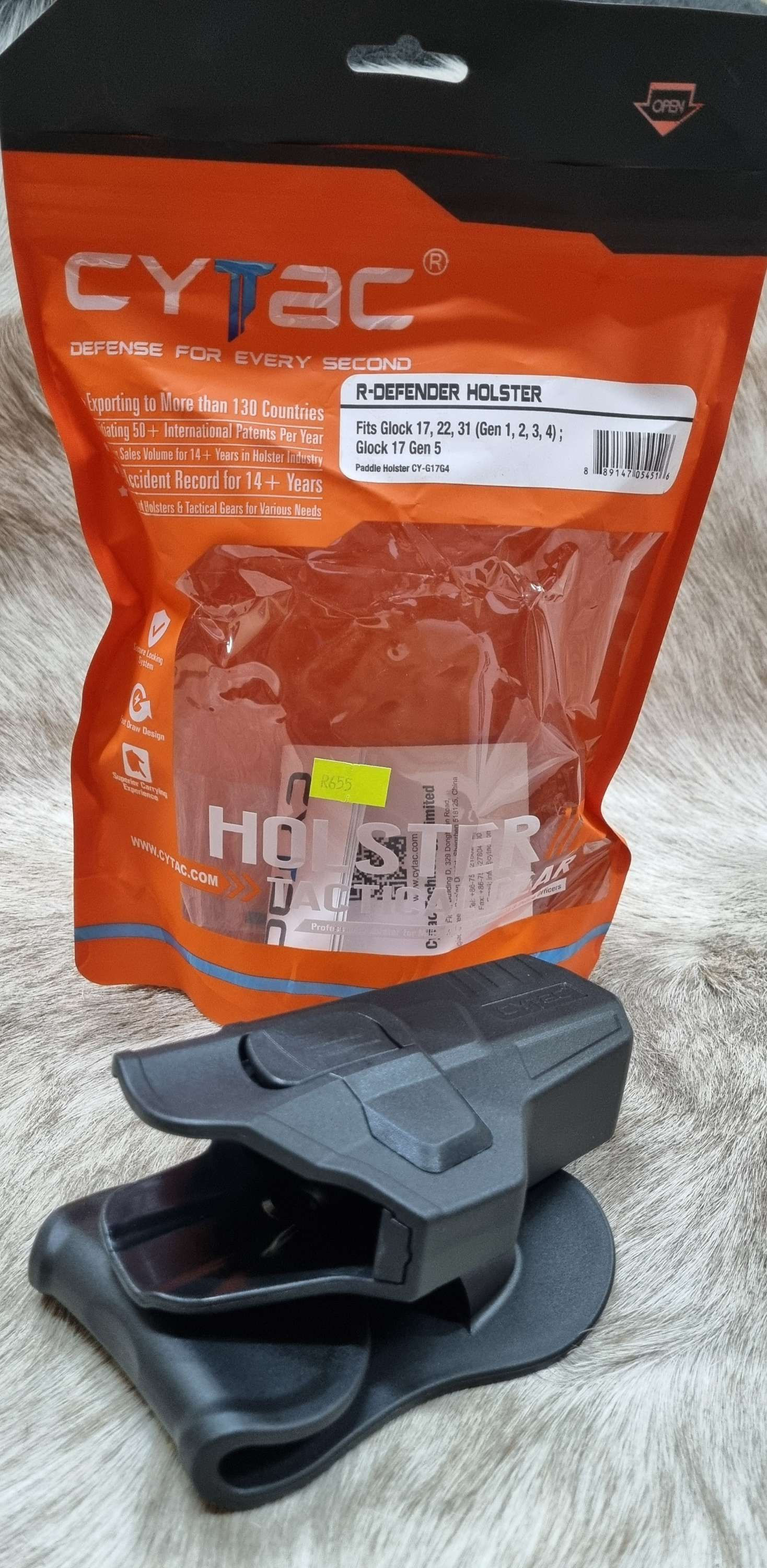 Cytac R-Defender holster Glock17