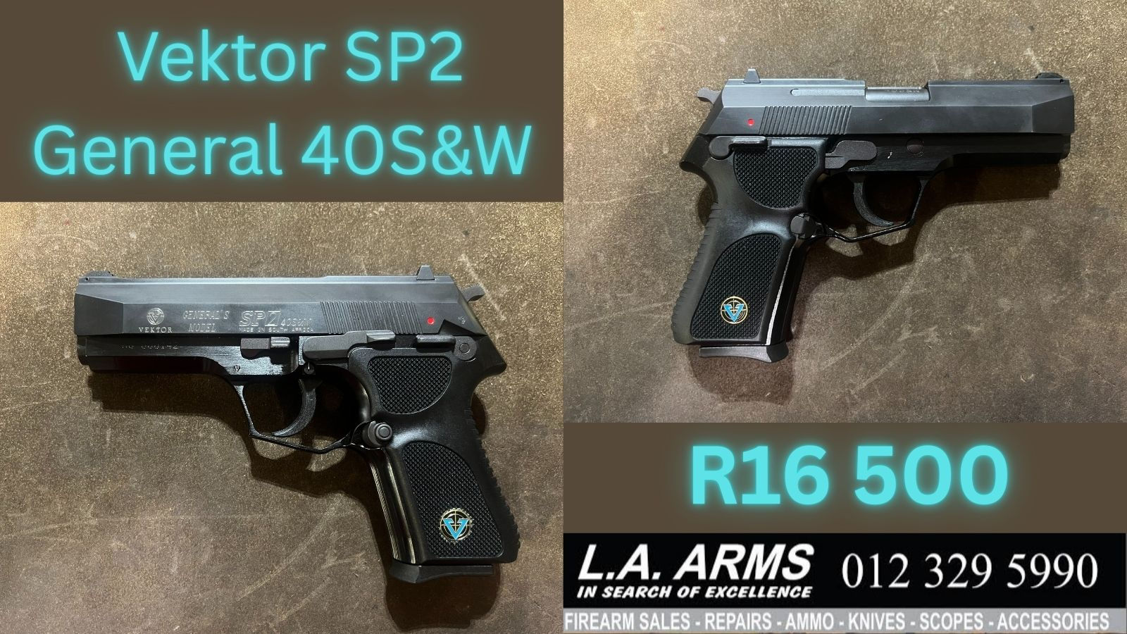 Vektor SP2 General 40S&W