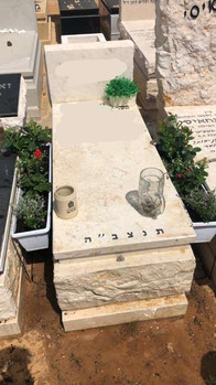 ערוגות פרחים סביב המצבה.jpeg