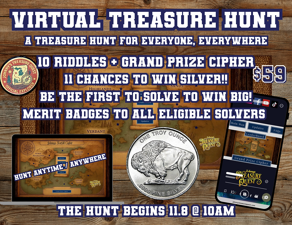 The Cipher Virtual Treasure Hunt