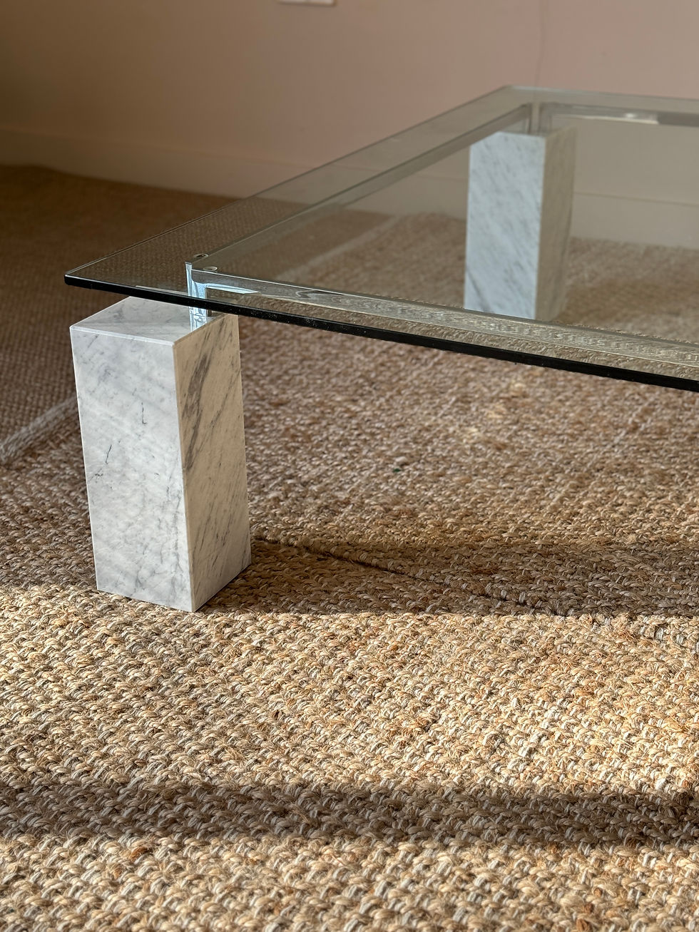 Thumbnail: 80s "Dielle" coffee table by  by Piero De Longhi for Cattelan Italia
