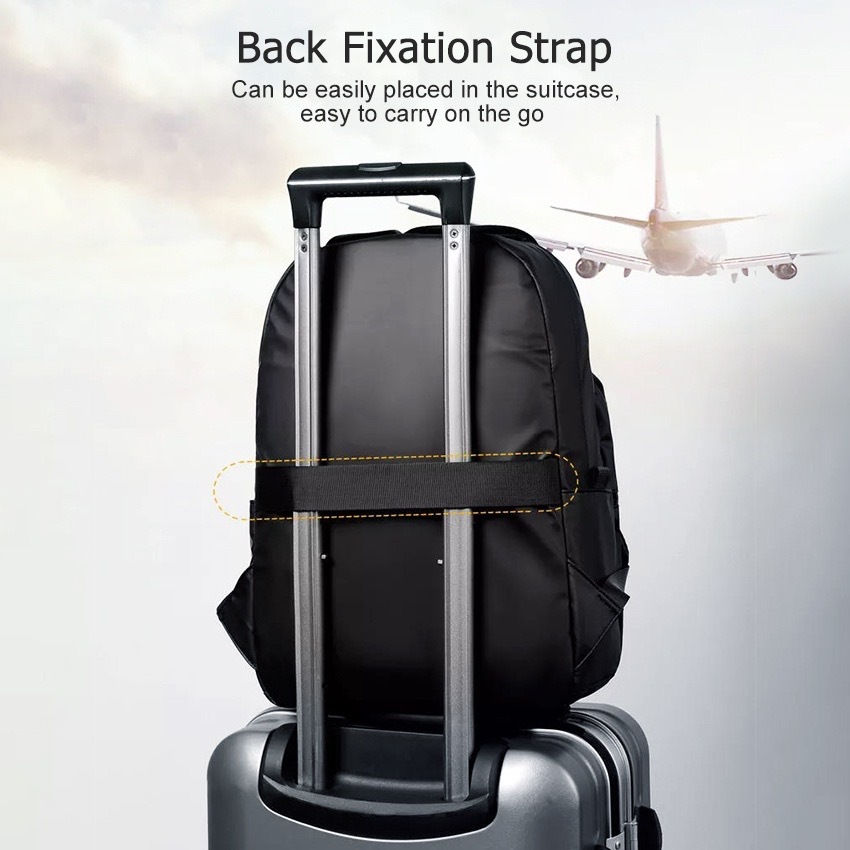 Thumbnail: Men's Backpack 15.6 Inch Waterproof Premium Large Capacity Business Multifunctio