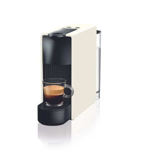 Nespresso® Essenza Mini Coffee Maker - white with Free 7 Coffee Capsules