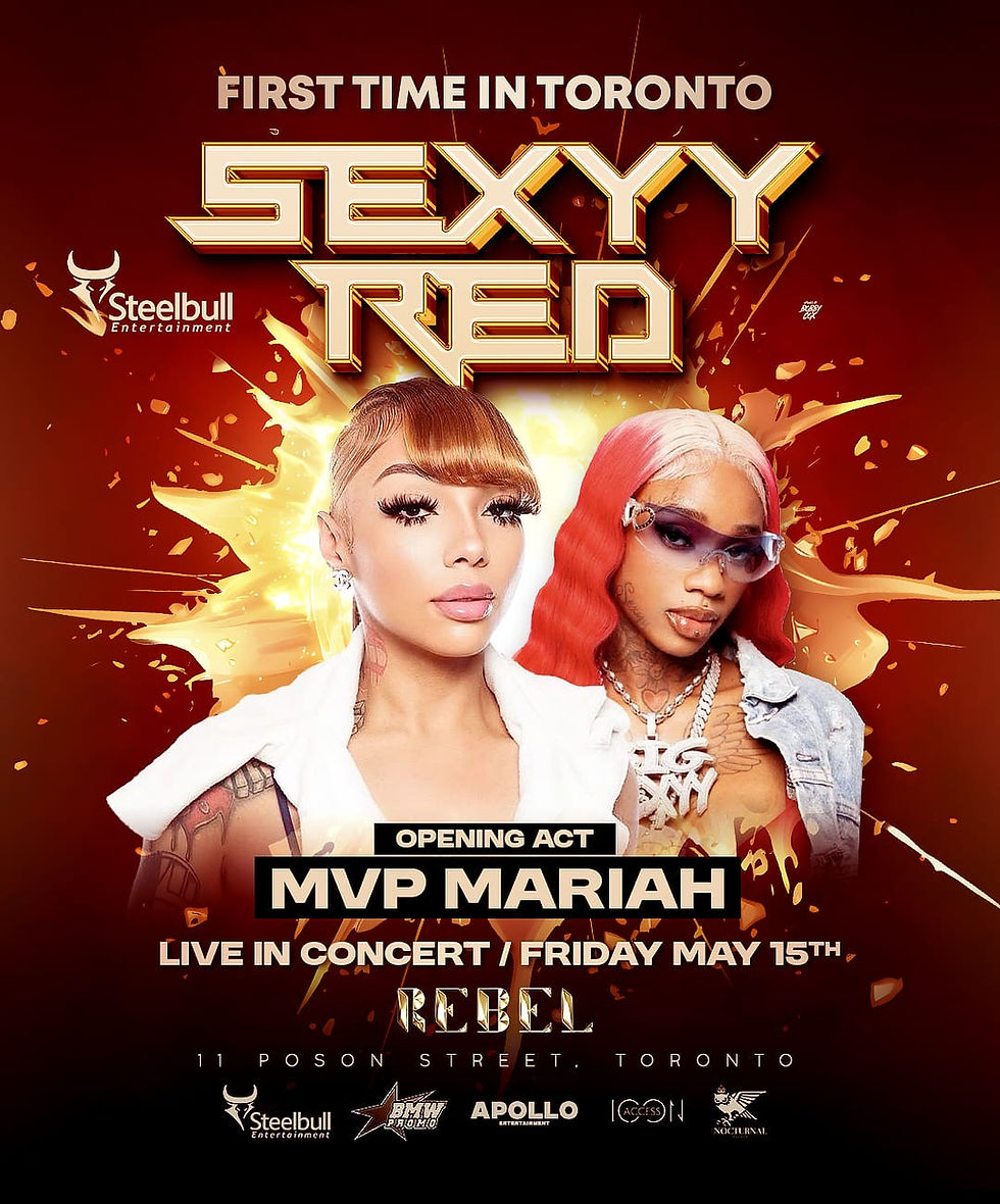 Sexy Red First Time in Toronto Featuring MVP Mariah