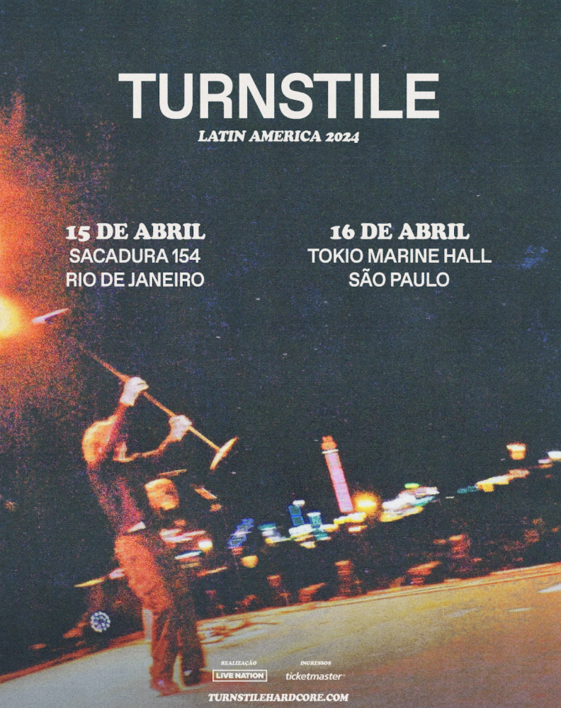 Turnstile traz Latin America 2024 Tour para o Brasil