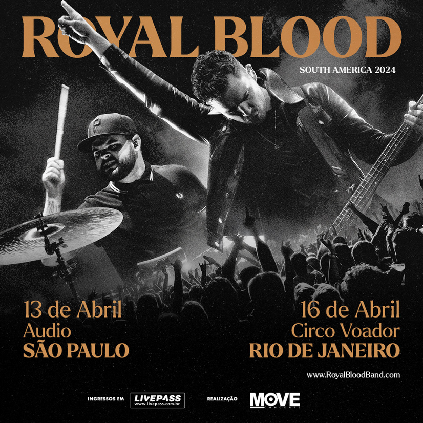 Royal Blood no Brasil em 2024