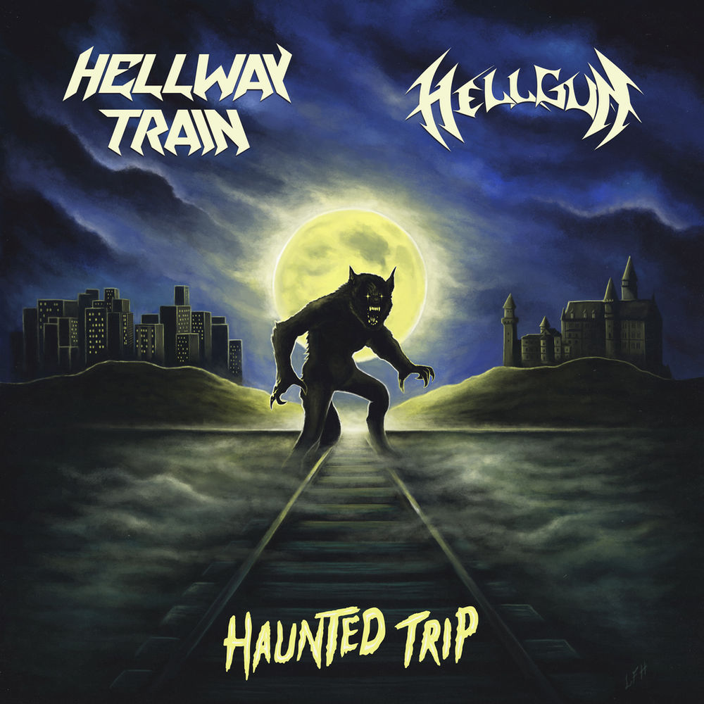 HAUNTED TRIP: Split álbum da Hellway Train e Hell Gun
