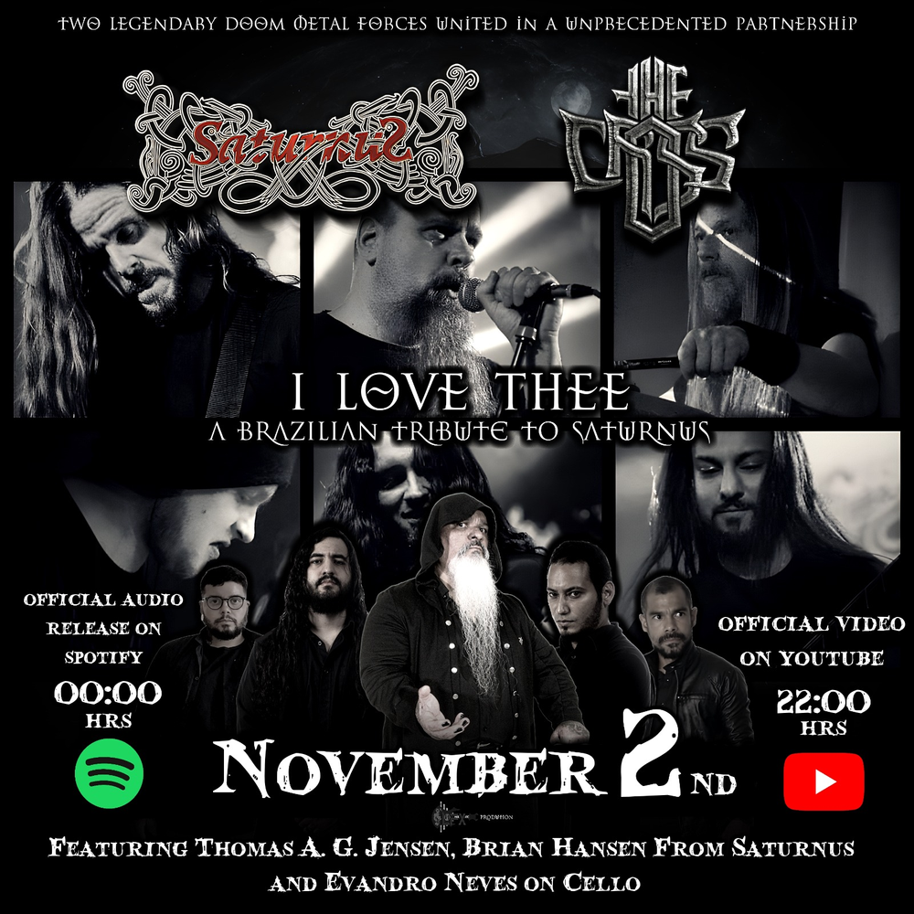 THE CROSS: Videoclipe de "I Love Thee", com participação especial do Saturnus, é lançado oficialmente