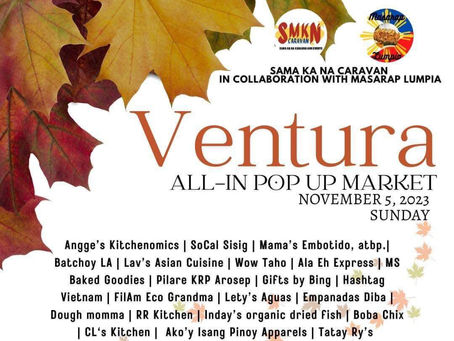 Spend this Sunday at the Ventura Pop-up!