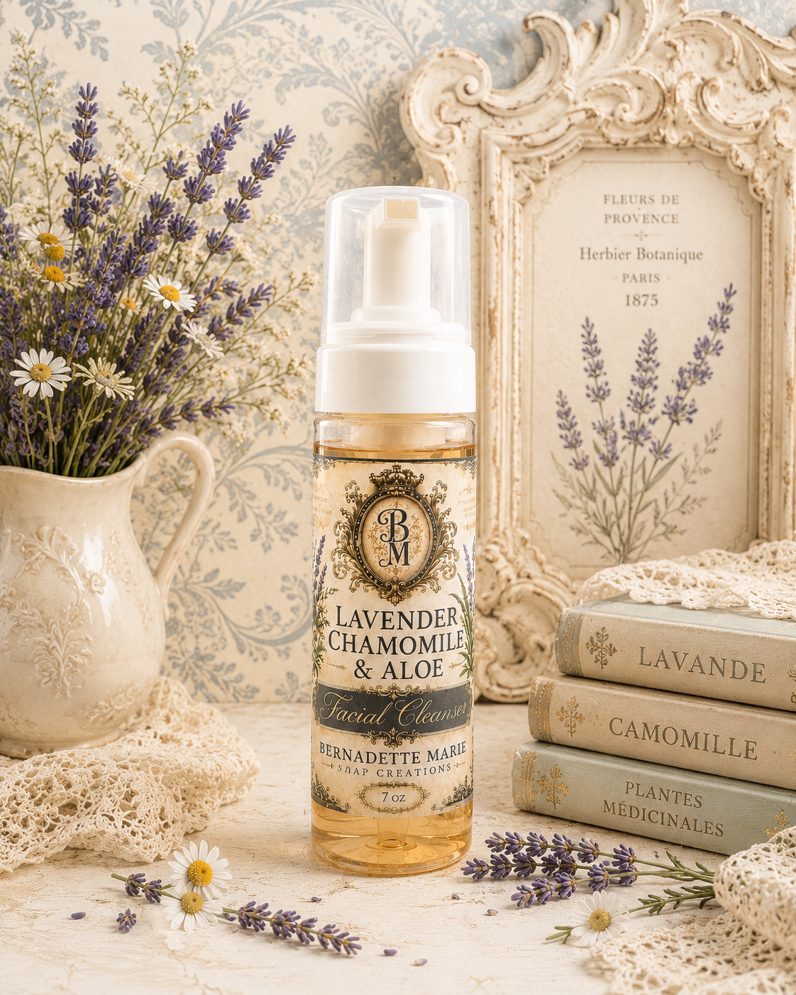 Lavender Chamomile & Aloe Foaming Facial Cleanser