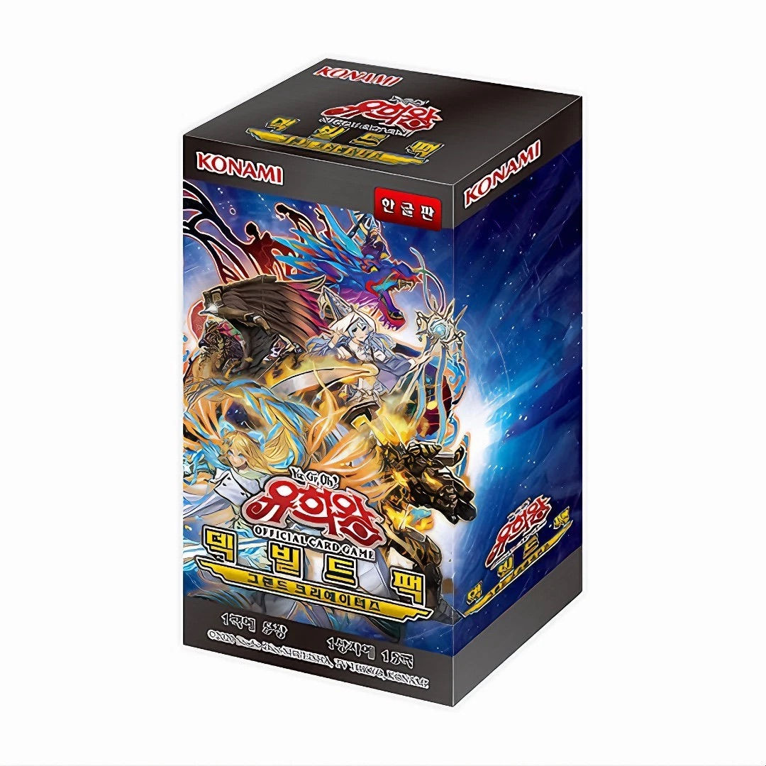 Yu-Gi-Oh Cards Deck Build Pack Grand Creators Booster BOX Korean SEALED