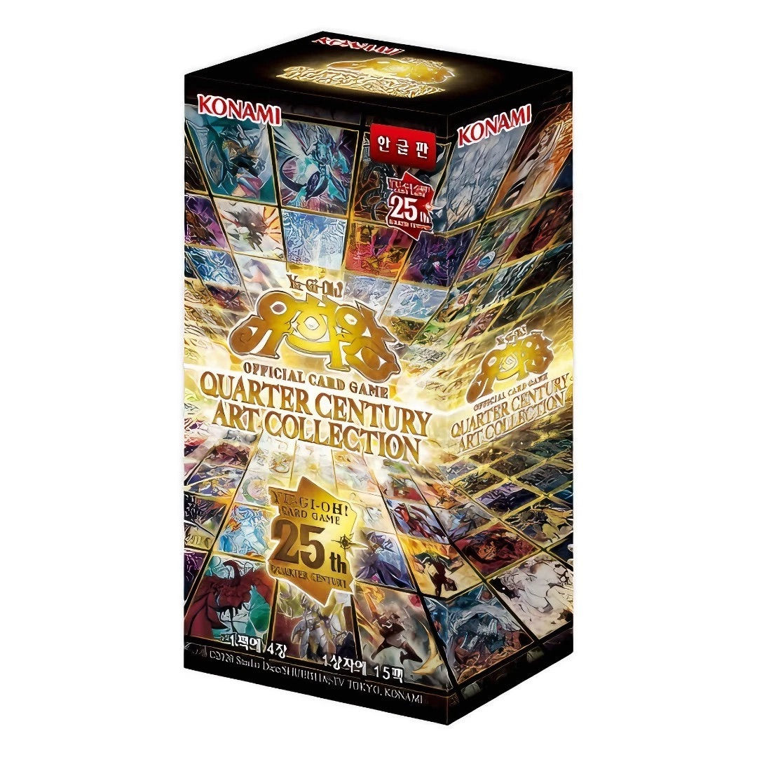 Yu-Gi-Oh cards Quarter Century Art Collection Booster Box Korean SEALED