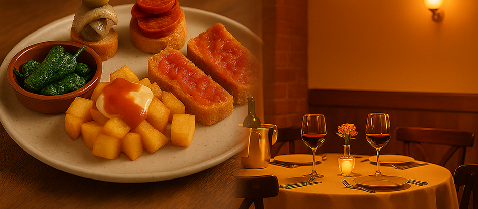 Listado de restaurantes/bares de tapas: