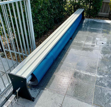 photo of the Bench Pool Reel installed by Aqua-Tech Auckland New Zealand
