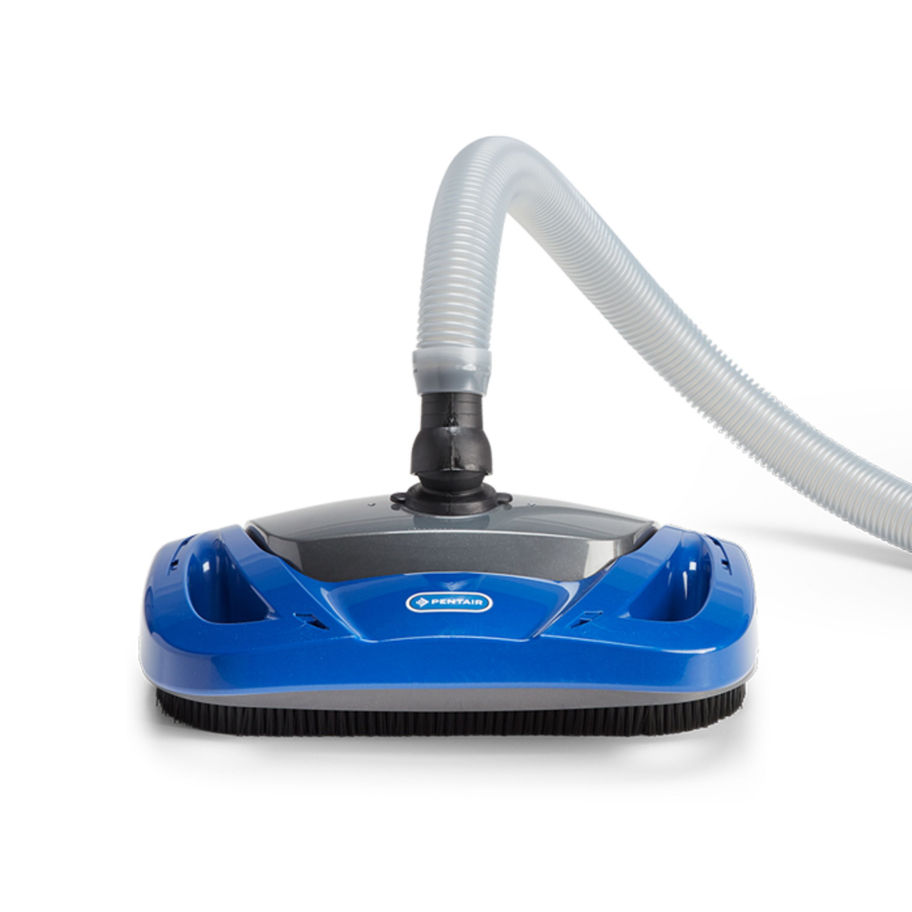 Onga Great White II Pool Cleaner showing patented bristle drive mechanism underneath.
