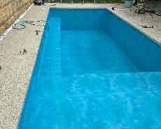 A photo of whitsunday colour Aqualux vinyl liner Auckland New Zealand