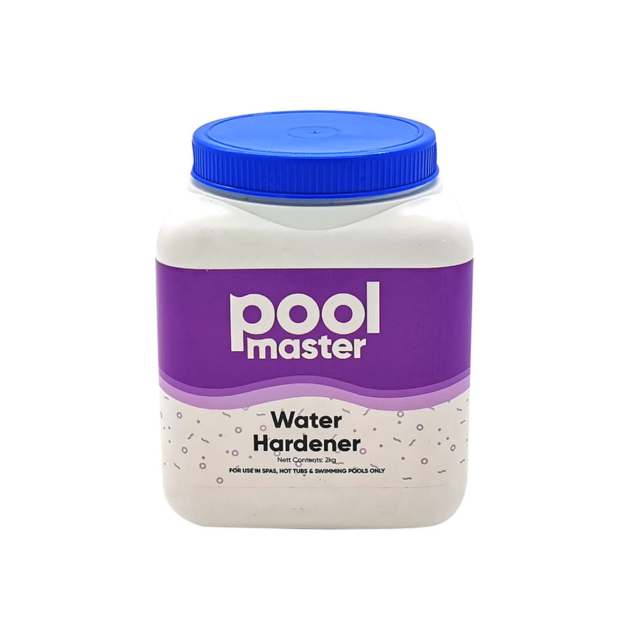 Pool Master Water Hardener 2kg container – Calcium Chloride for pools and spas