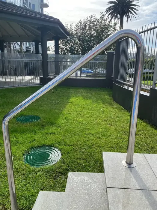 hand rail instal by AquaTech in Auckland New Zealand
