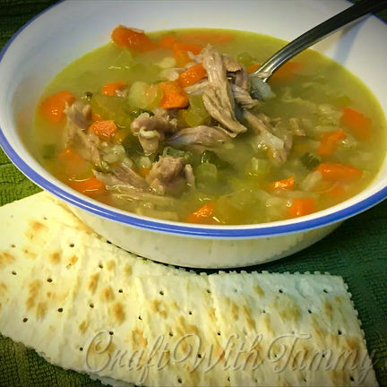Turkey Neck Soup 