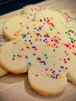 Honey Lemon Shortbread Cookies