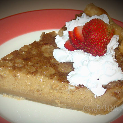 Brown Sugar Custard Pie