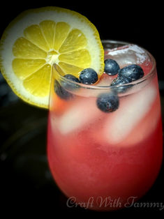 Blueberry Pomegranate Lemonade