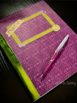 DIY Stylish Journal Tutorial | Transform a Composition Notebook with Easy Crafting