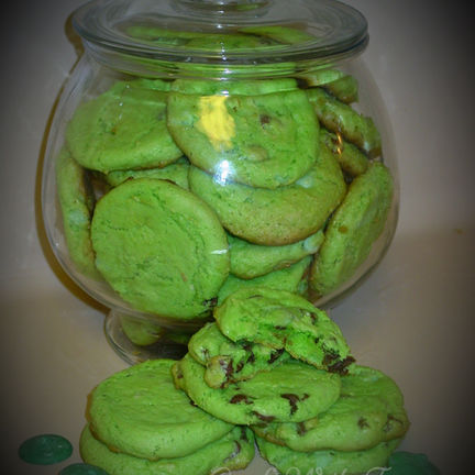 Leprechaun Mint Coin Cookies