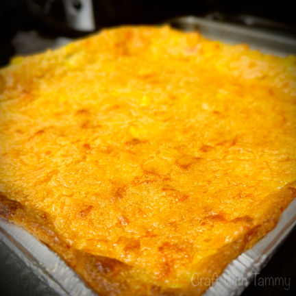Thanksgiving side dish homemade corn casserole