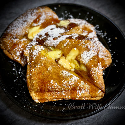 Peanut Butter Banana Stuffed French Toast