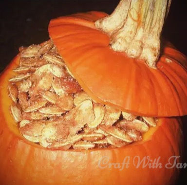 Sweet and Spooky Pumpkin Seeds