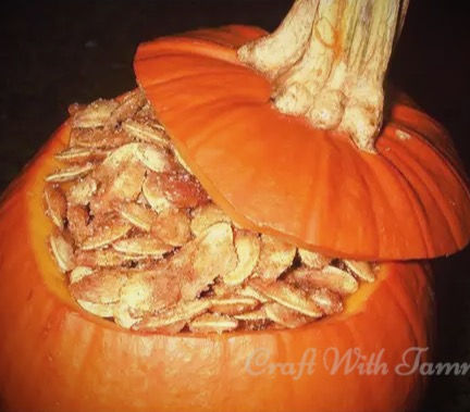 Sweet and Spooky Pumpkin Seeds