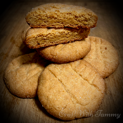 Soft & Chewy Peanut Butter Cookies