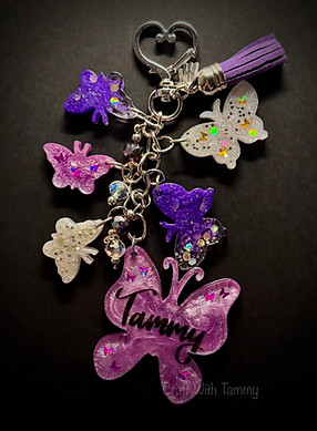 Resin Charms - Butterfly Charms