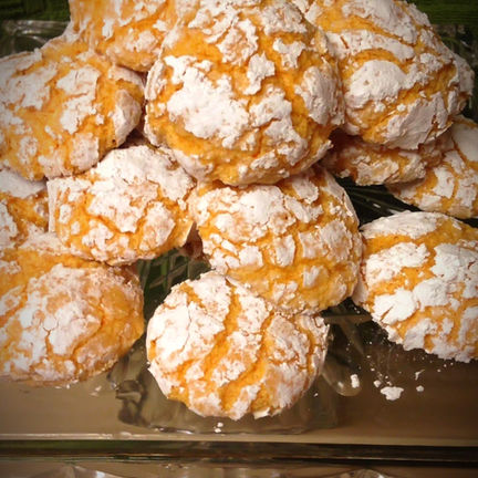 Orange Dreamsicle Cookies